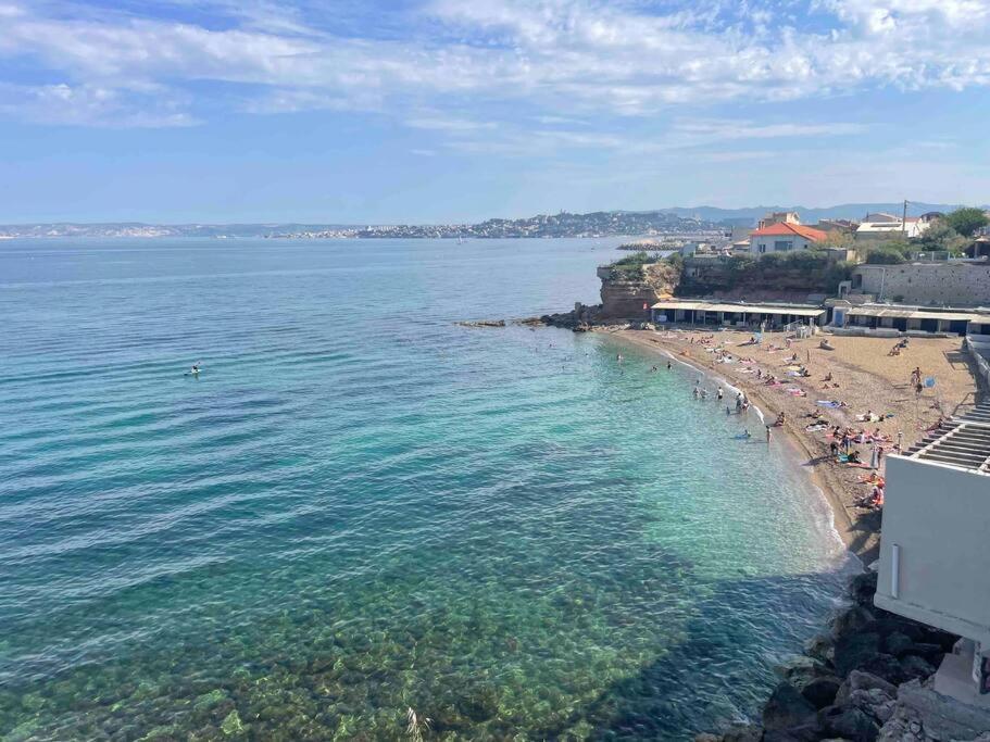 Duplex Bord De Mer La Madrague Marsiglia Esterno foto